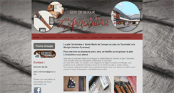 Desktop Screenshot of gite-ardoisiere.com